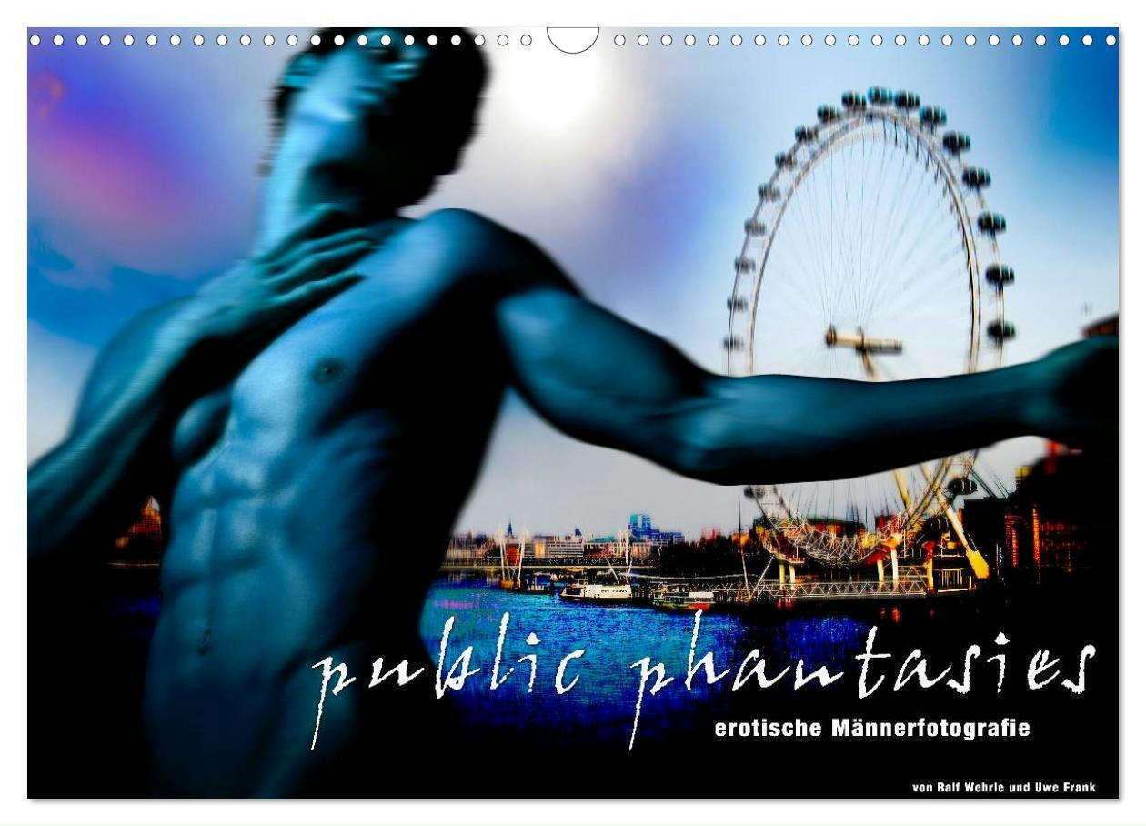 Cover: 9783383370403 | public phantasies - erotische Männerfotografie (Wandkalender 2024...