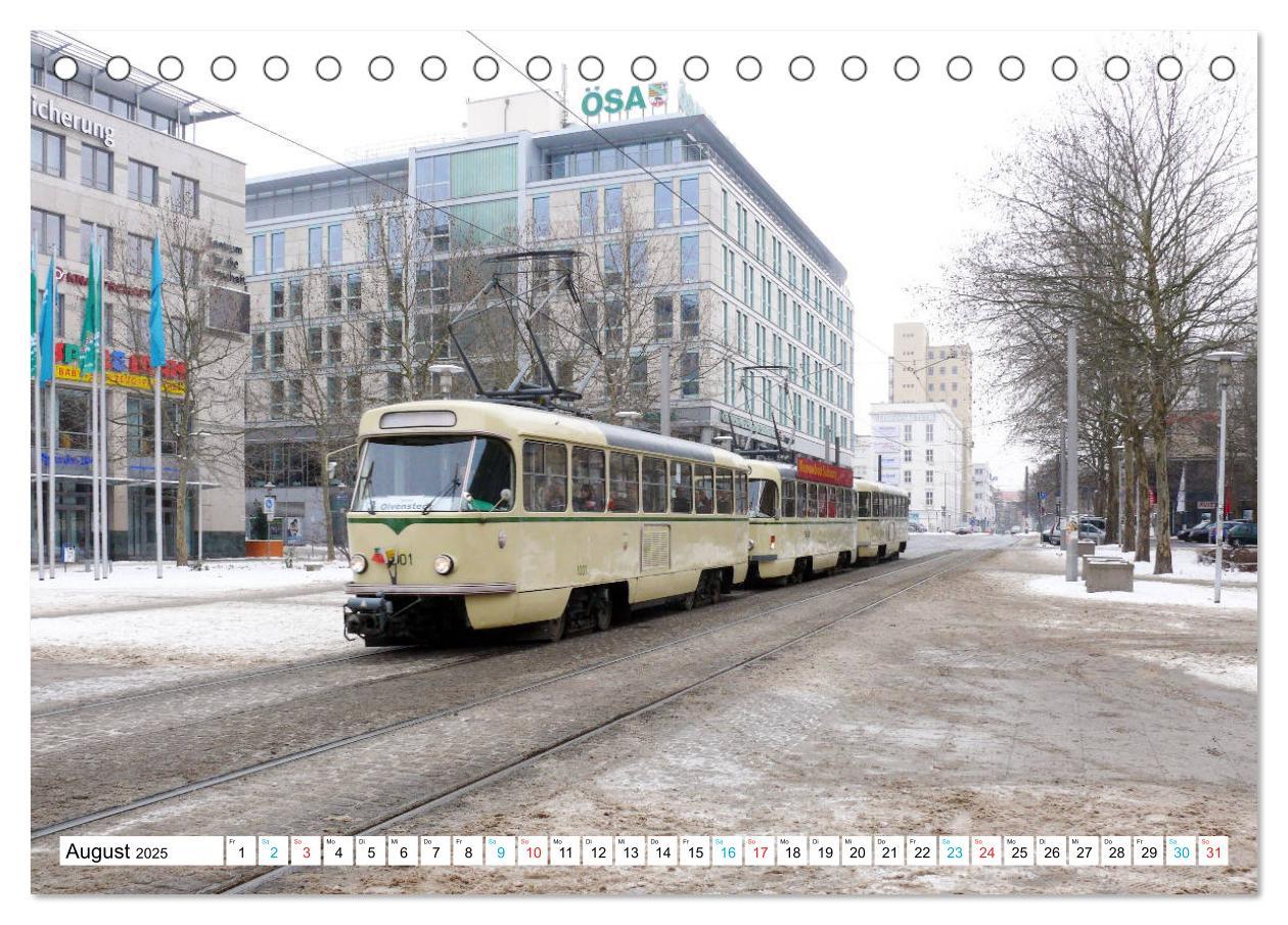 Bild: 9783435256587 | Tram historisch (Tischkalender 2025 DIN A5 quer), CALVENDO...