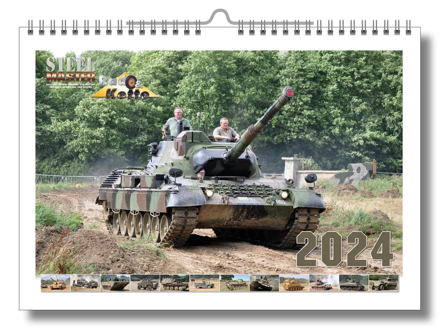 Cover: 9783803530165 | STEELMASTER 2024 - Panzerfahrzeuge | VDM Heinz Nickel | Buch | Deutsch