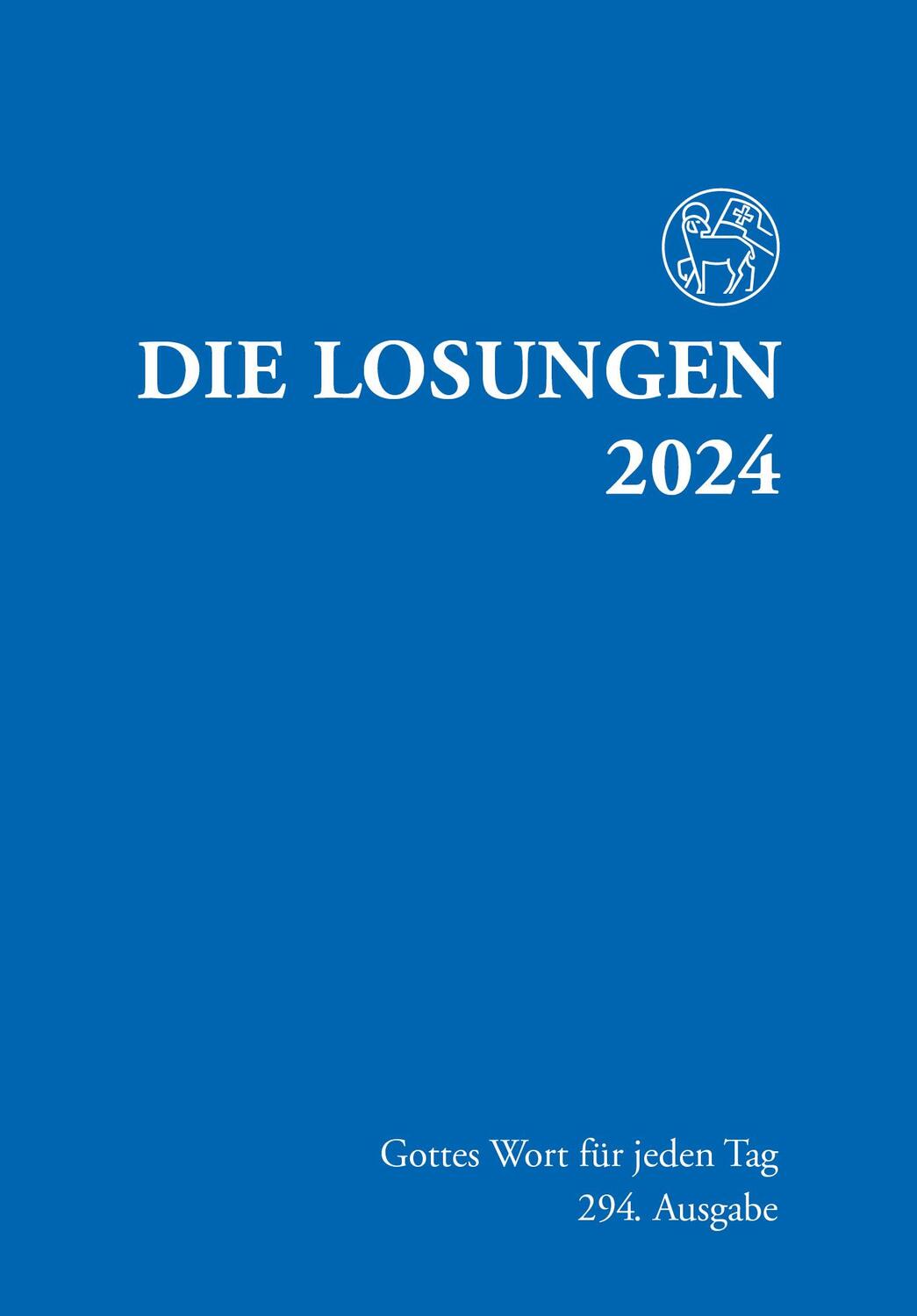 Cover: 9783724526124 | Losungen Deutschland 2024 - Normalausgabe Deutschland | Brüdergemeine