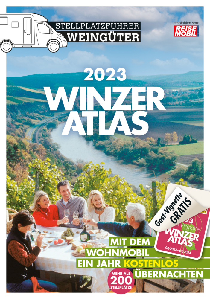 Cover: 9783948979416 | WINZERATLAS 2023 | Stellplatzführer Weingüter | International | Buch