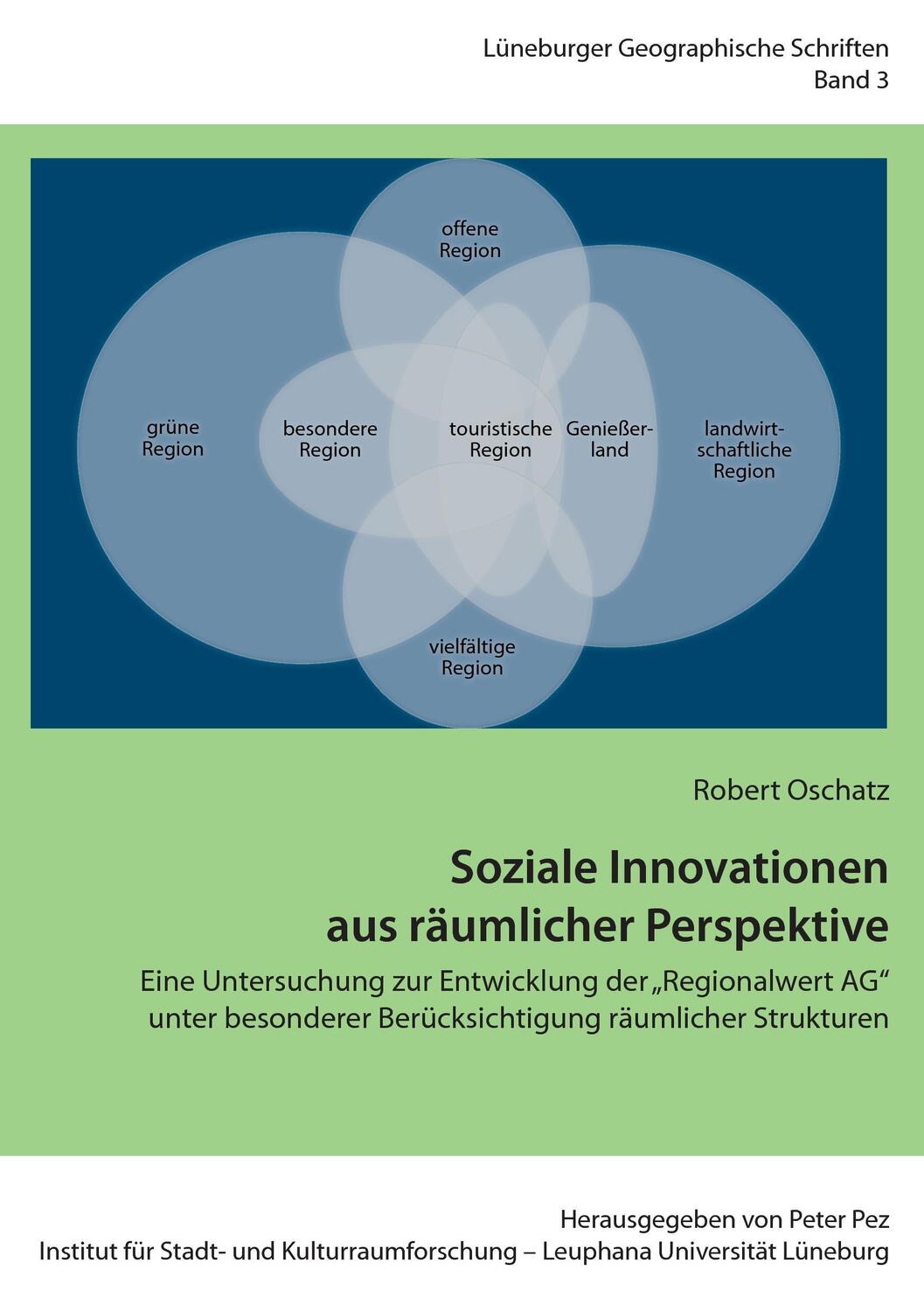 Cover: 9783738637908 | Soziale Innovationen aus räumlicher Perspektive | Robert Oschatz