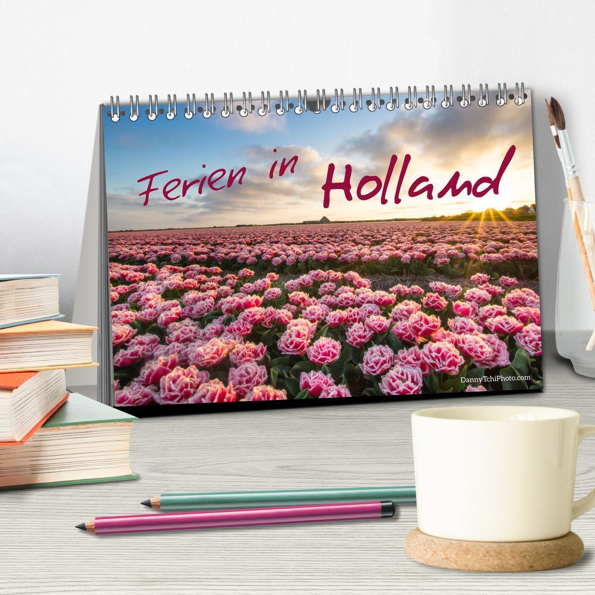 Bild: 9783435034130 | Ferien in Holland (Tischkalender 2025 DIN A5 quer), CALVENDO...