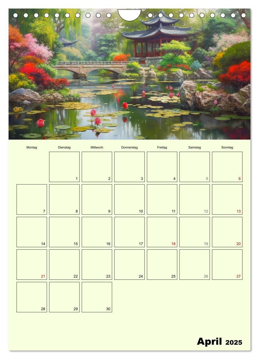 Bild: 9783435865826 | Im japanischen Garten. Zauberhafte Illustrationen (Wandkalender...