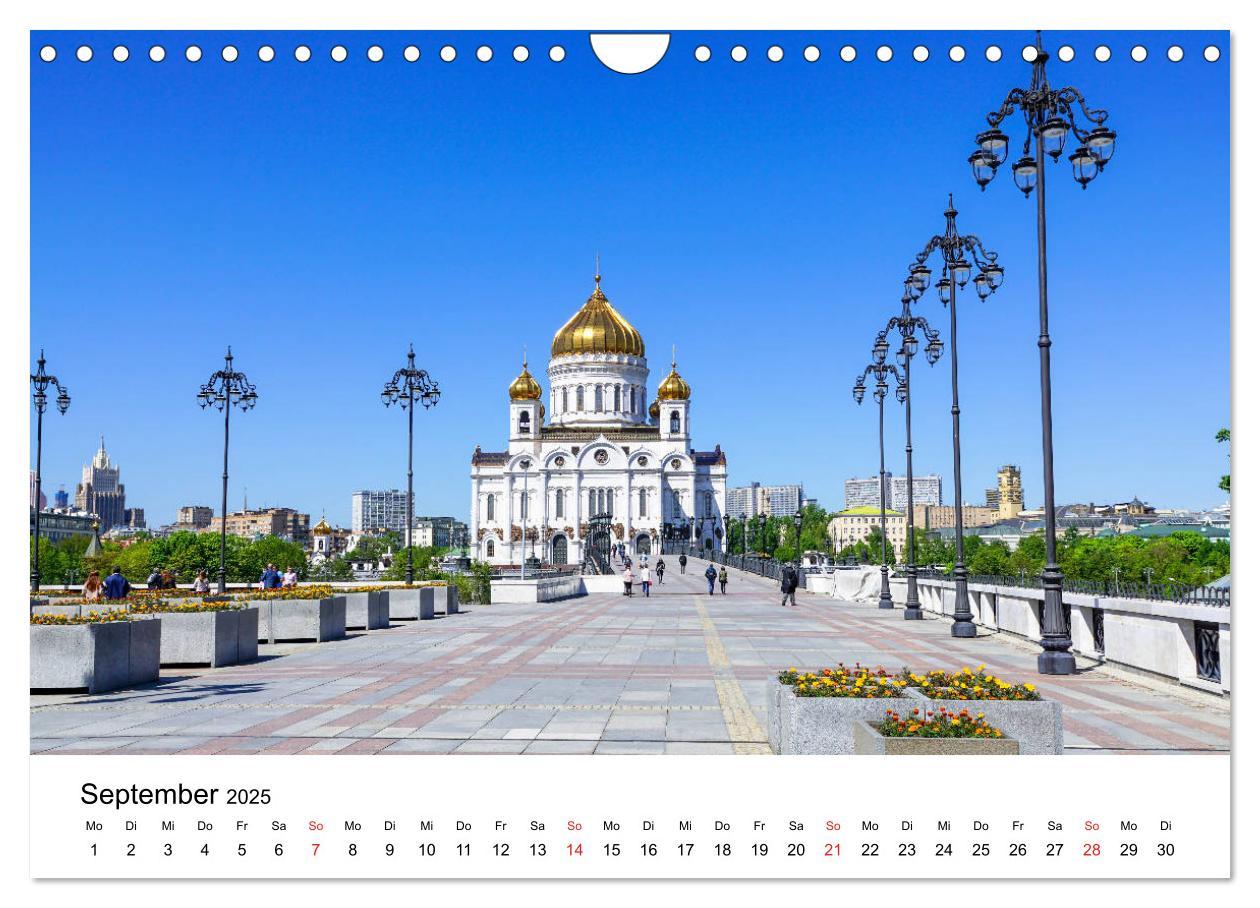 Bild: 9783435320448 | Moskau City (Wandkalender 2025 DIN A4 quer), CALVENDO Monatskalender