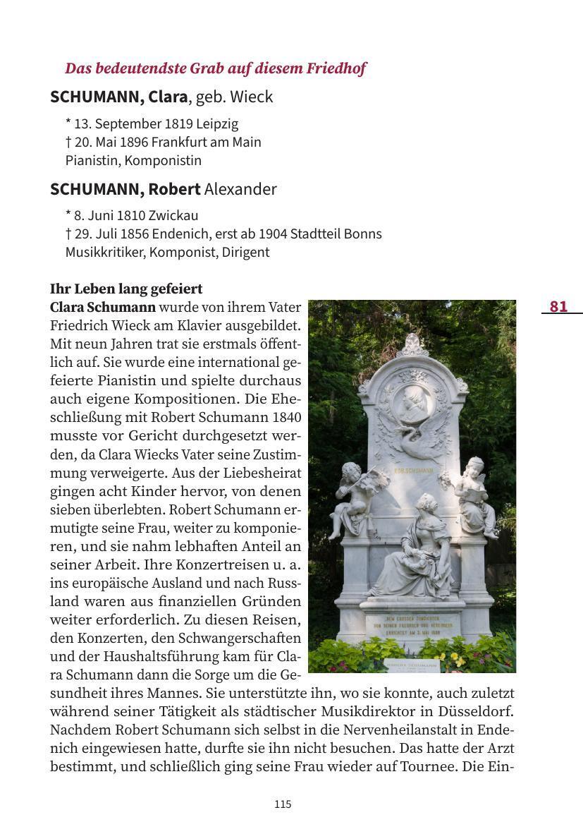 Bild: 9783945455111 | Der Alte Friedhof in Bonn | Ein Ort mit Geschichte und Geschichten