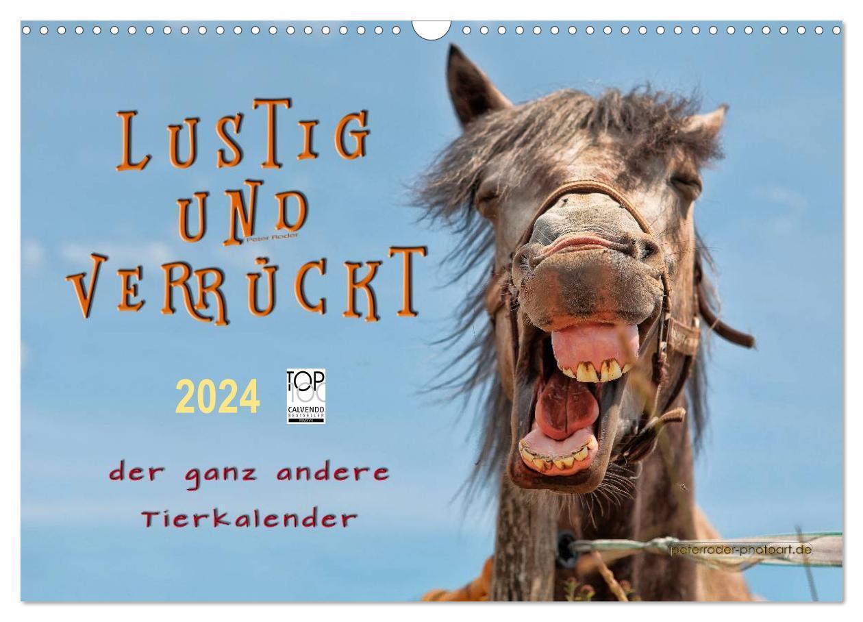 Cover: 9783675577268 | Lustig und verrückt - der ganz andere Tierkalender (Wandkalender...
