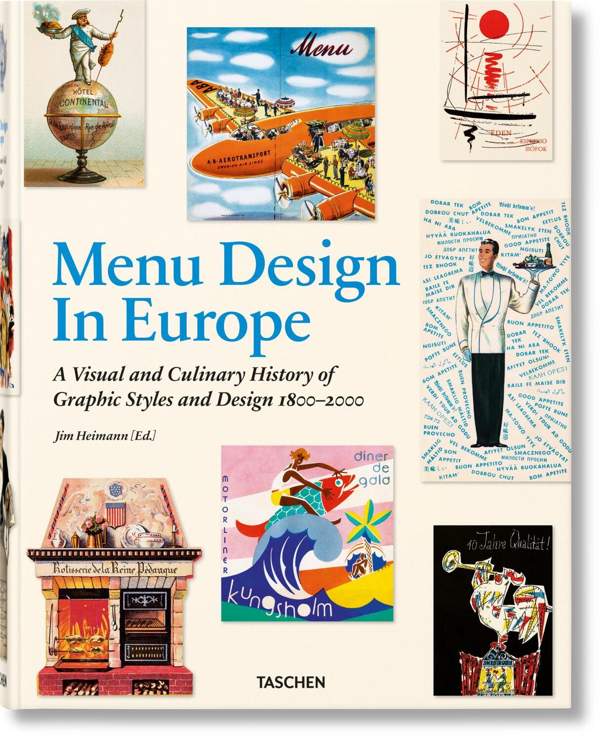 Cover: 9783836578738 | Menu Design in Europe | Steven Heller | Buch | GER, Hardcover | 448 S.