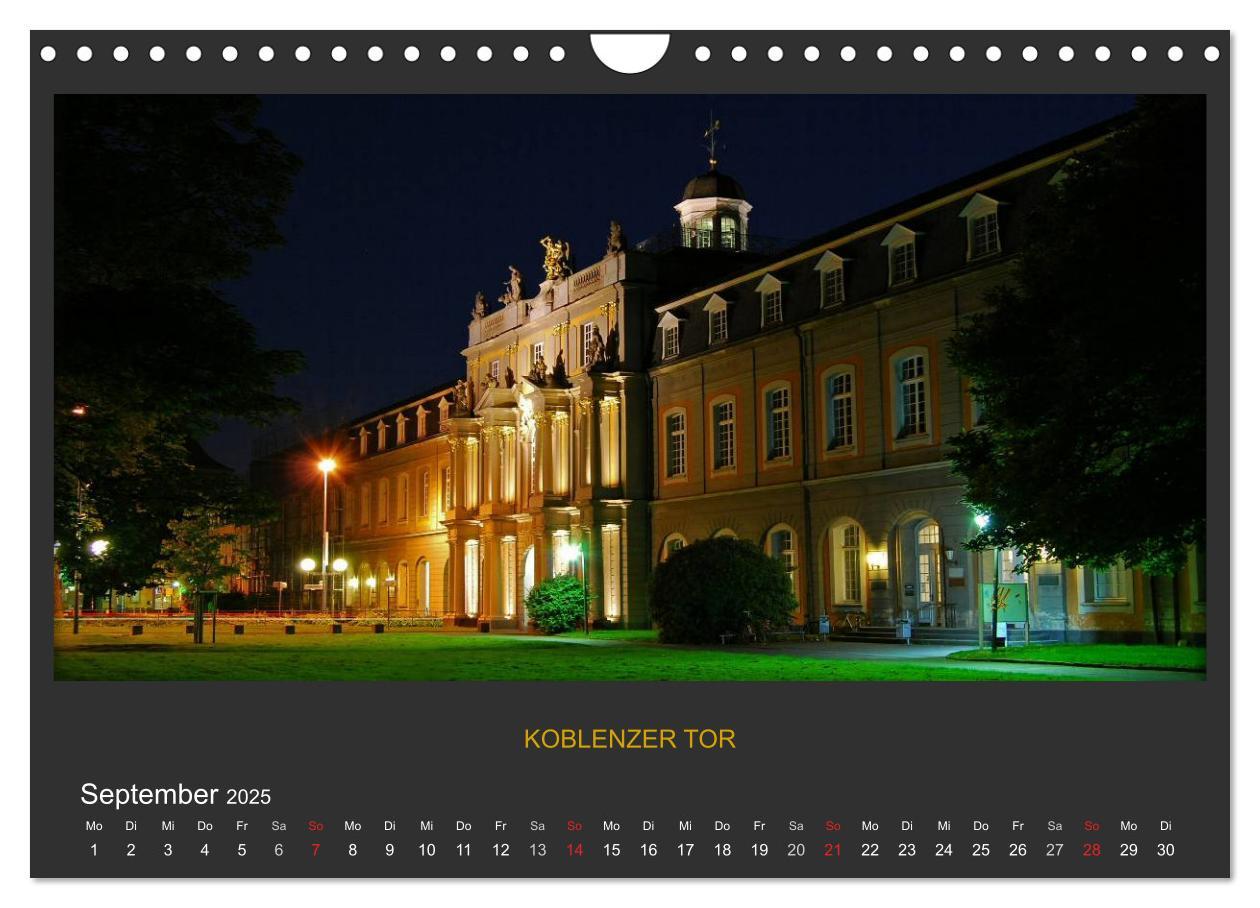 Bild: 9783435830022 | BONNER NACHTFARBEN (Wandkalender 2025 DIN A4 quer), CALVENDO...