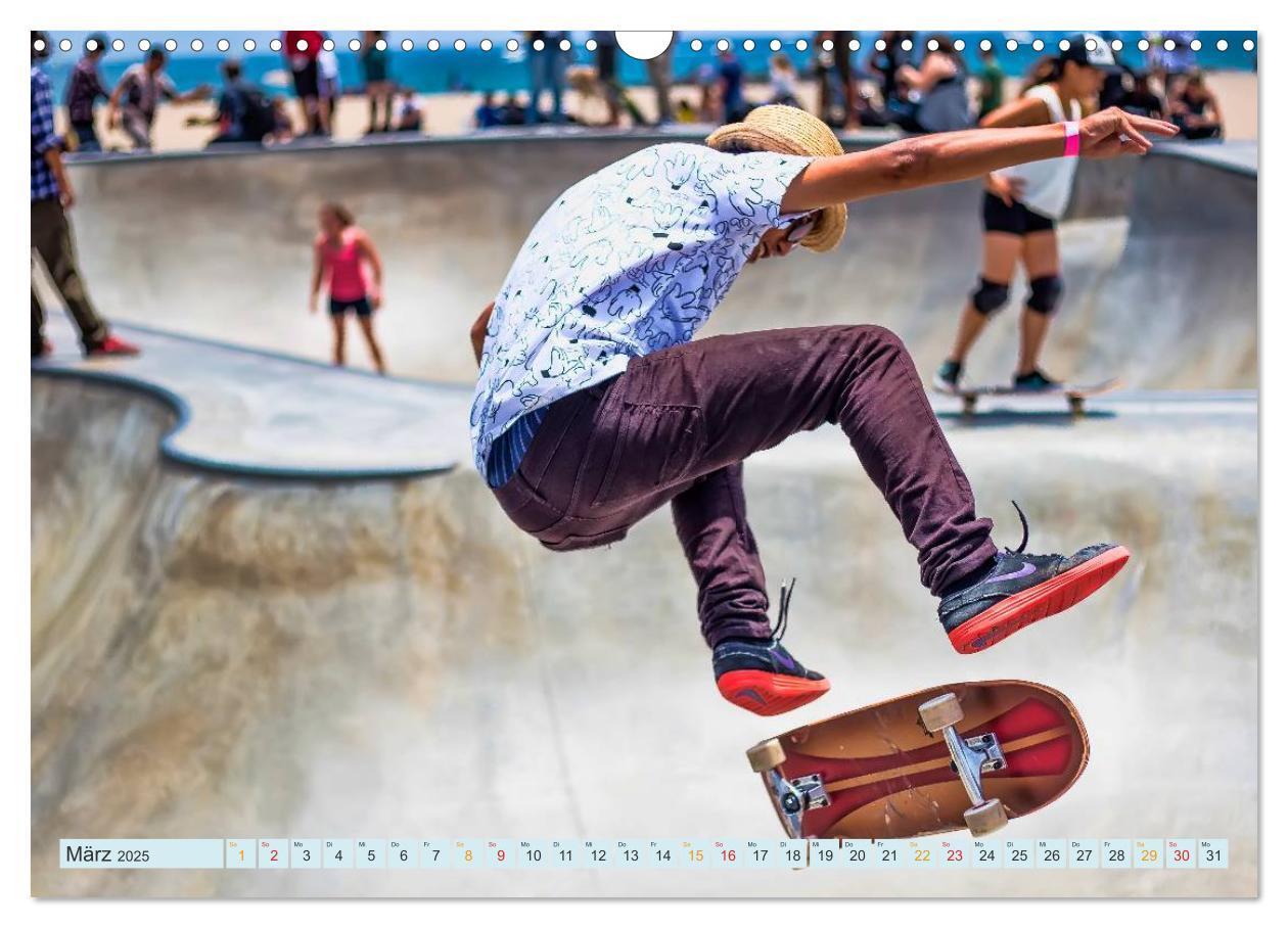 Bild: 9783435579631 | Skateboarding - nichts für Weicheier (Wandkalender 2025 DIN A3...