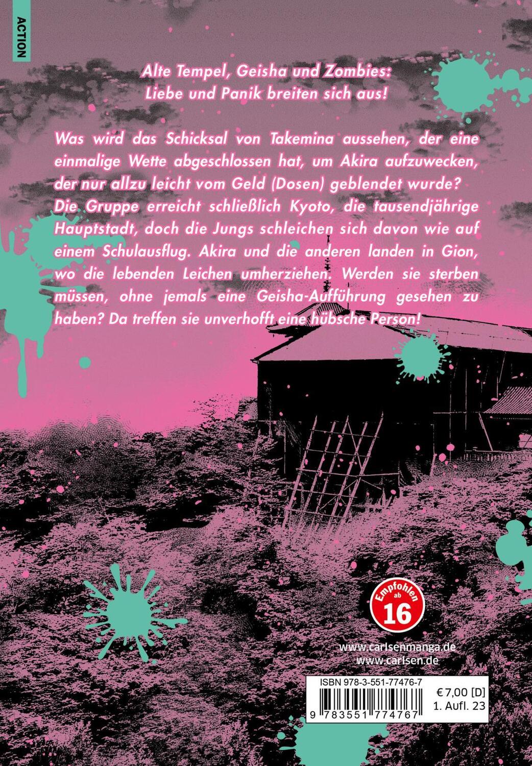 Rückseite: 9783551774767 | Zombie 100 - Bucket List of the Dead 10 | Kotaro Takata (u. a.) | Buch