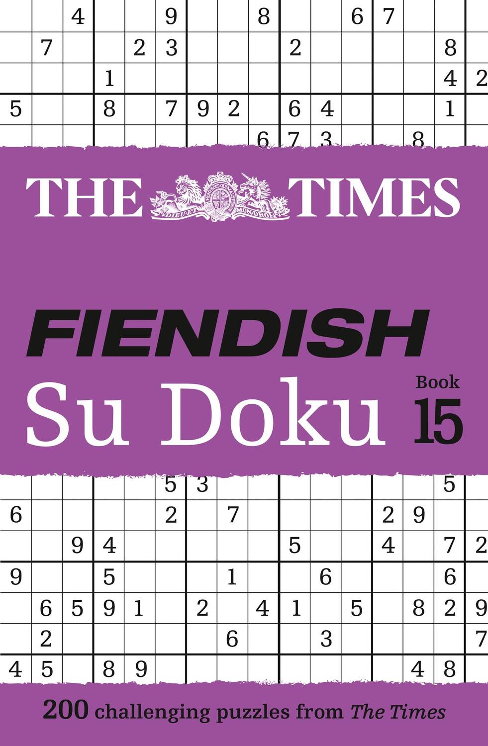 Cover: 9780008472658 | The Times Fiendish Su Doku Book 14: 200 Challenging Su Doku Puzzles