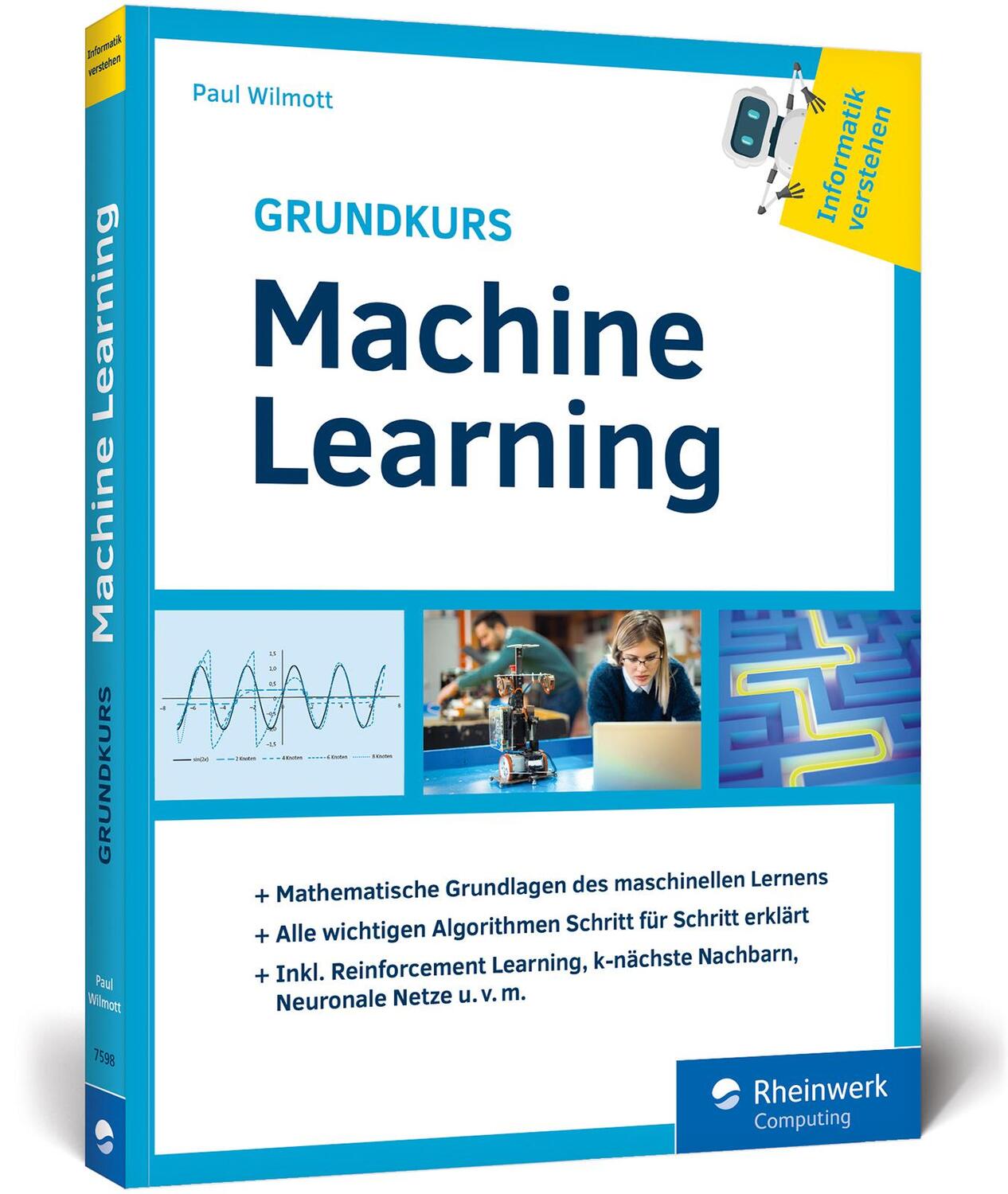 Cover: 9783836275989 | Grundkurs Machine Learning | Paul Wilmott | Taschenbuch | 256 S.
