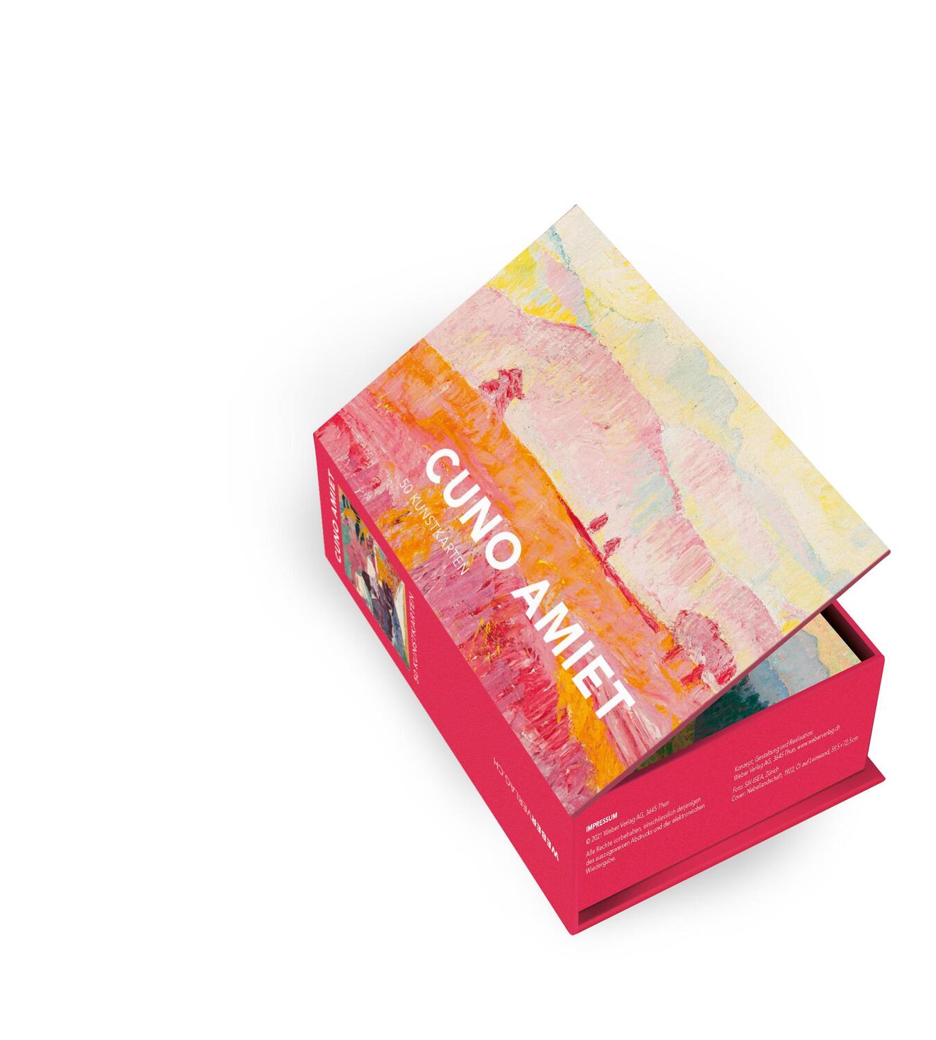 Cover: 9783039221547 | Kunstkartenbox Cuno Amiet | 50 Kunstkarten | Kartoniert / Broschiert