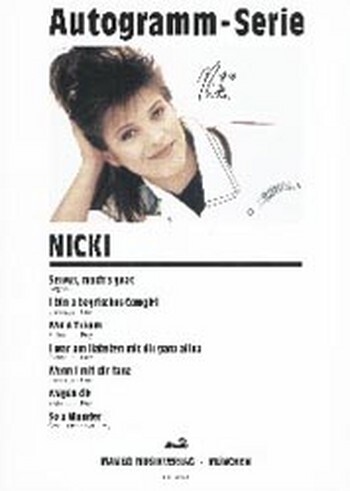 Cover: 9990090859842 | Nicki - Autogramm-Serie: Album für Gesang und Klavier