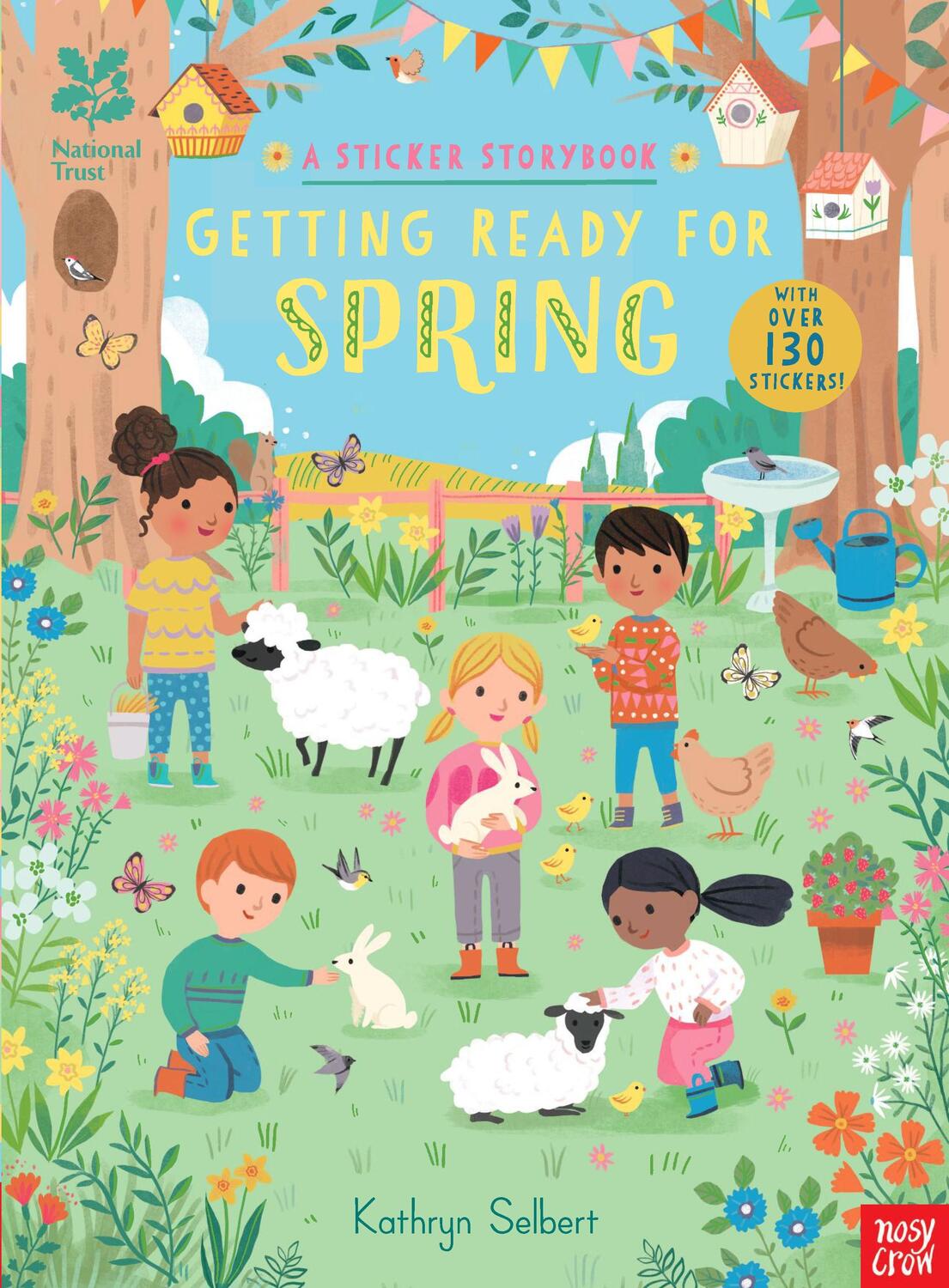 Cover: 9781788004107 | National Trust: Getting Ready for Spring, A Sticker Storybook | Buch
