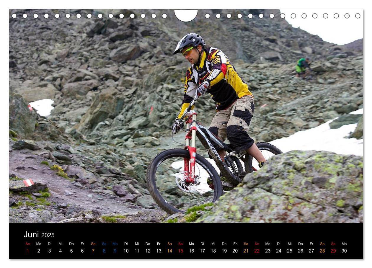 Bild: 9783435635184 | Mountainbike Freeride Momente (Wandkalender 2025 DIN A4 quer),...