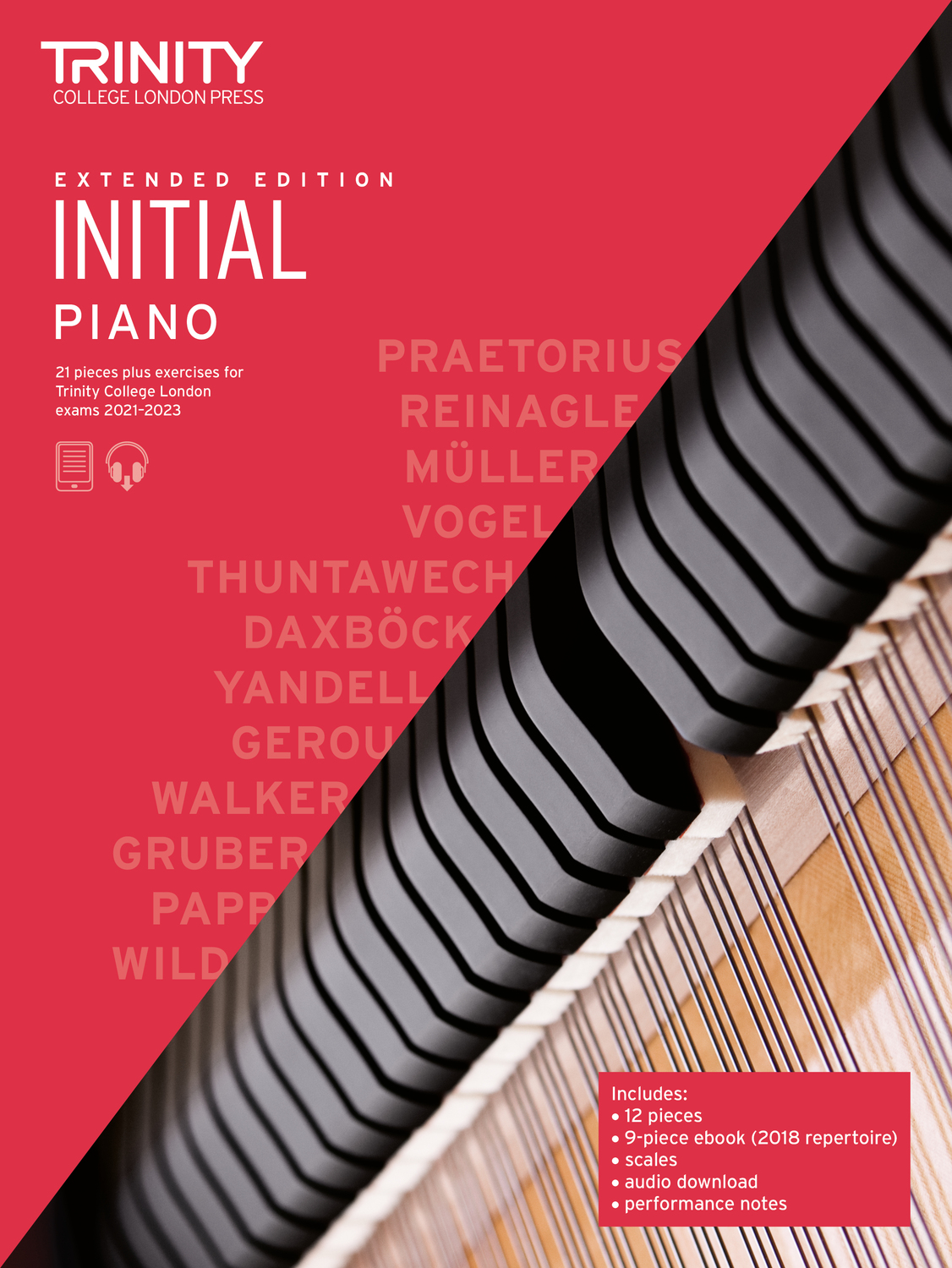 Cover: 9780857369284 | Trinity College London Piano Exam Pieces Plus Exercises From 2021:...