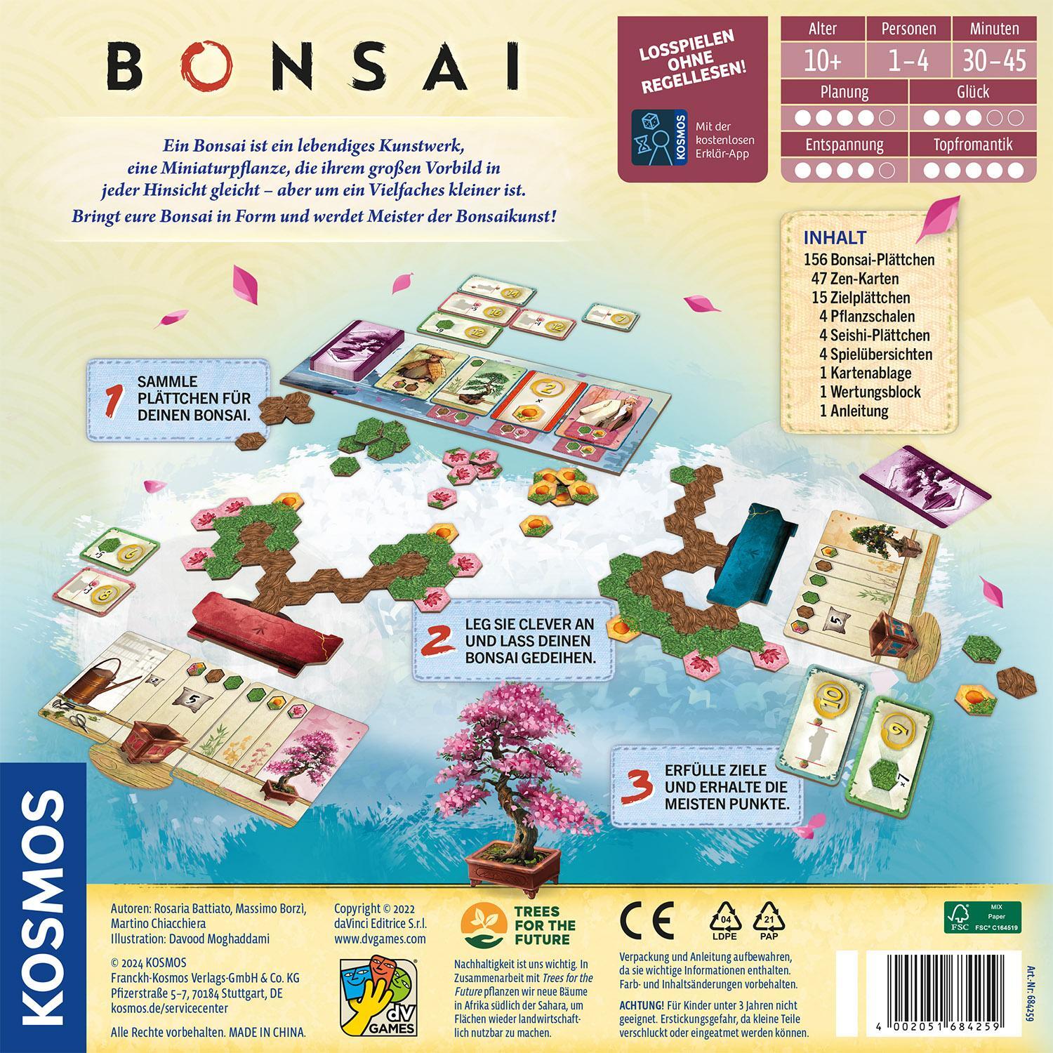 Bild: 4002051684259 | Bonsai | Spiel | Rosaria Battiato (u. a.) | Spiel | 684259 | Deutsch