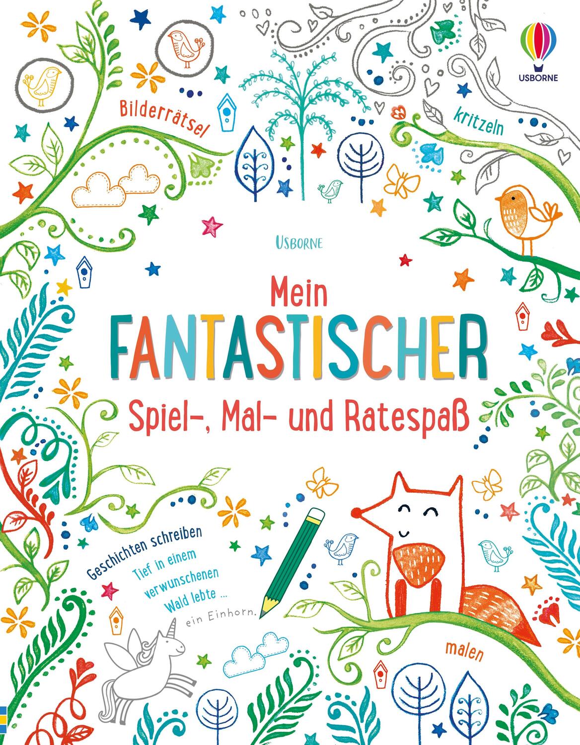 Cover: 9781035700332 | Mein fantastischer Spiel-, Mal- und Ratespaß | Taschenbuch | 64 S.
