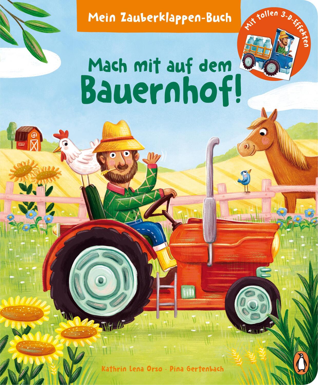 Cover: 9783328302285 | Mein Zauberklappen-Buch - Mach mit auf dem Bauernhof! | Orso | Buch
