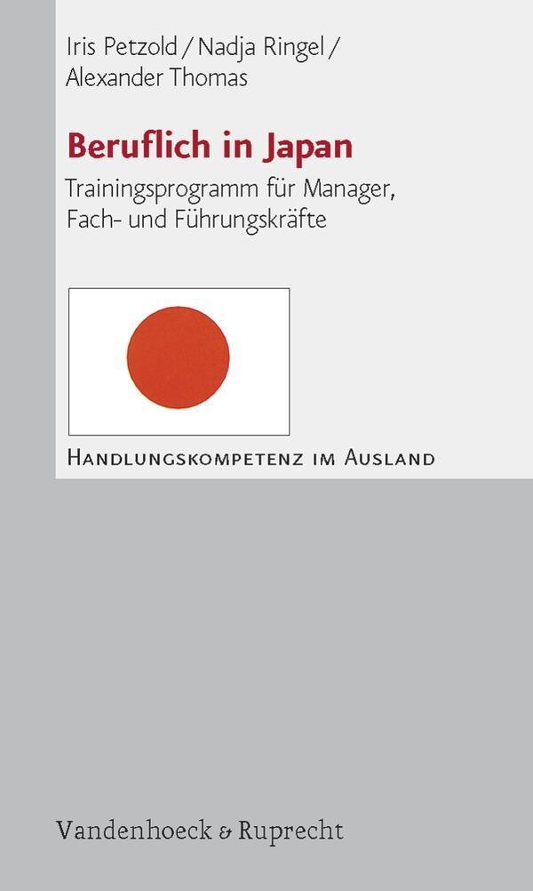 Cover: 9783525490617 | Beruflich in Japan | Iris/Thomas, Alexander/Ringel, Nadja Petzold