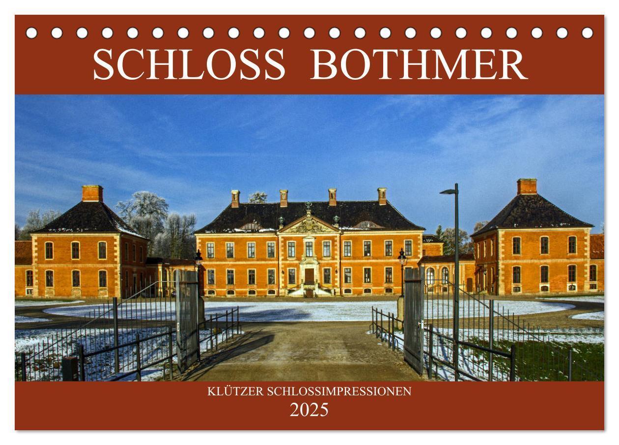 Cover: 9783435371167 | Schloss Bothmer - Klützer Schlossimpressionen (Tischkalender 2025...