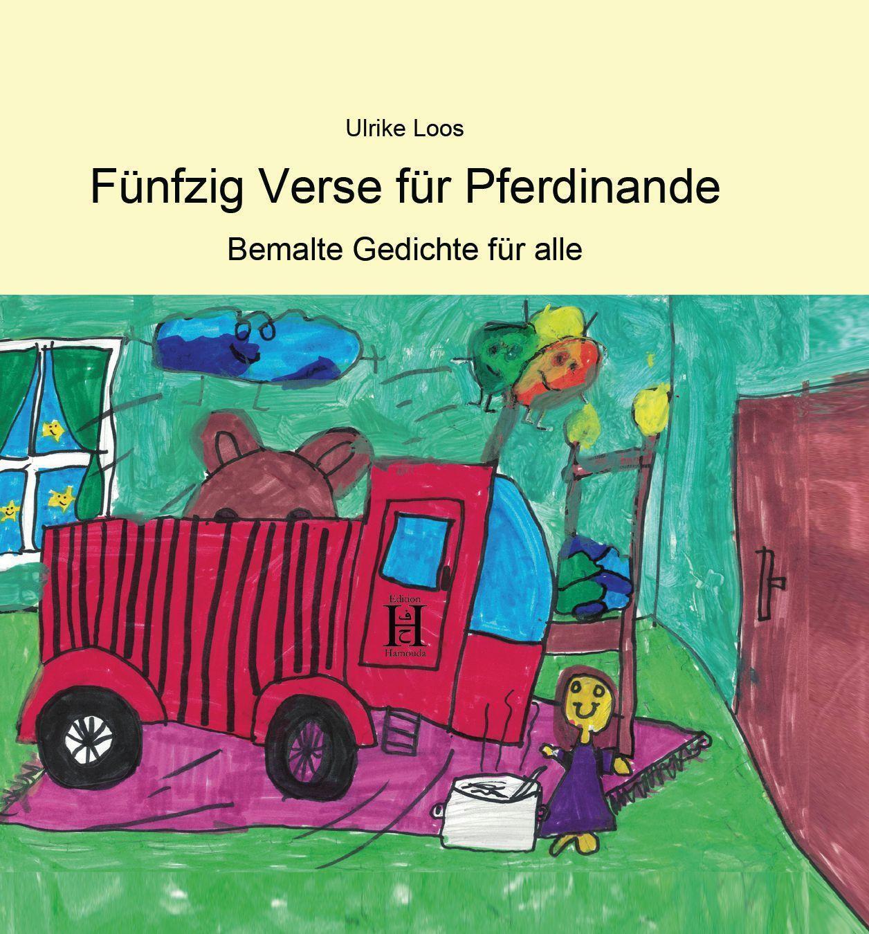 Cover: 9783958171428 | Fünfzig Verse für Pferdinande | Bemalte Gedichte für alle | Loos