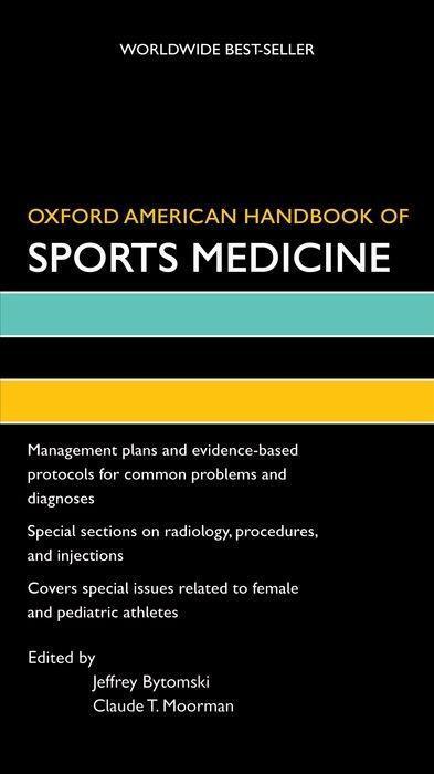 Cover: 9780195372199 | Oxford American Handbook of Sports Medicine | Jeffrey Bytomski (u. a.)
