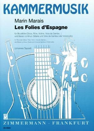 Cover: 9790010306209 | Les Folies d'Espagne | Johannes Tappert | Broschüre | Deutsch | 2017