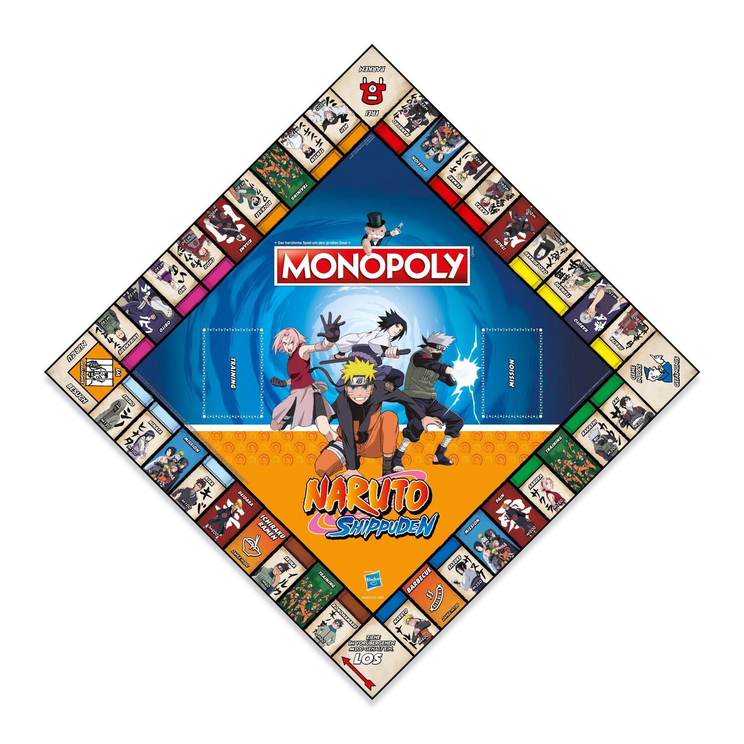 Bild: 4035576046196 | Monopoly Naruto | Stück | Deutsch | 2023 | Winning Moves