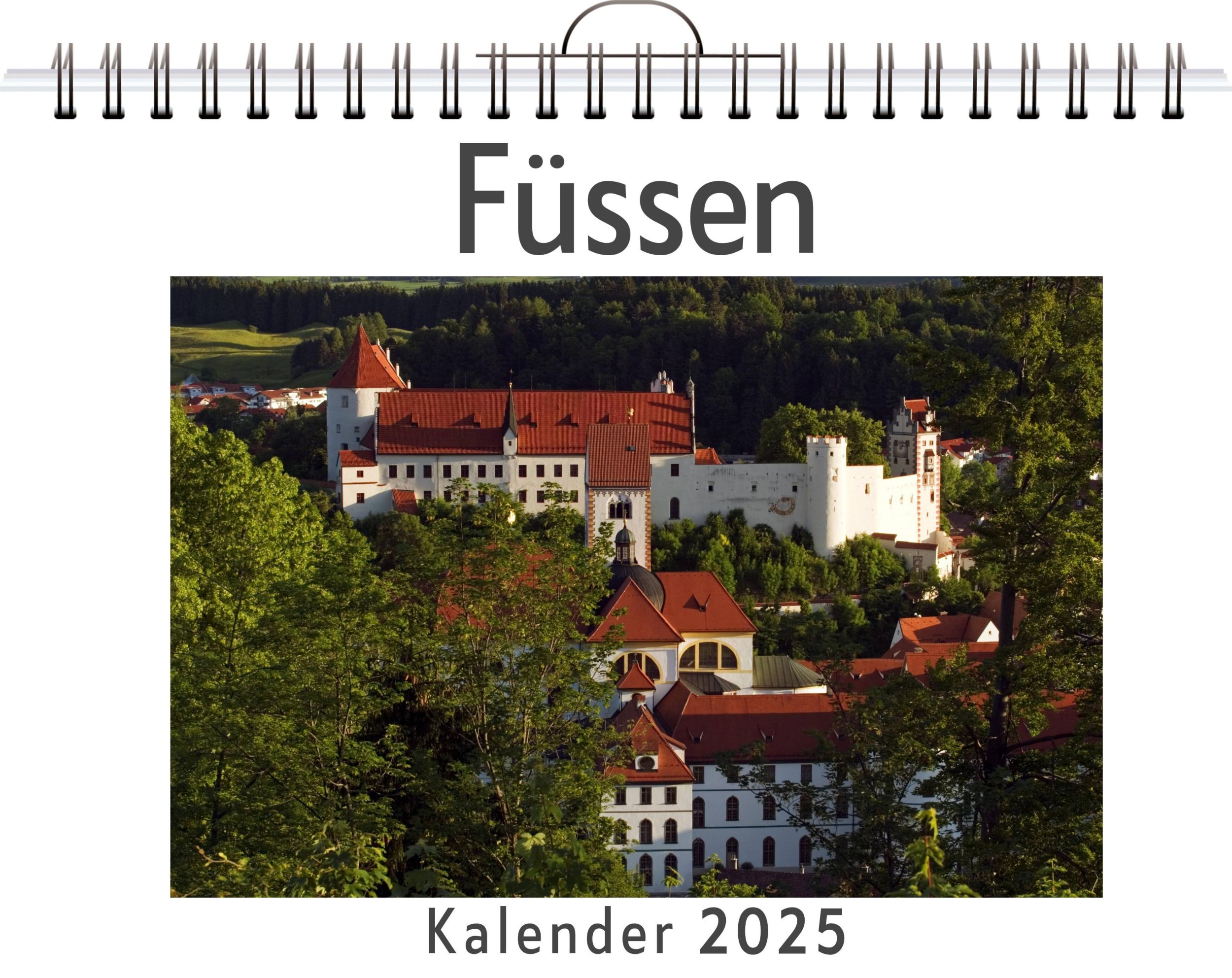 Cover: 9783759127181 | Füssen | Emma Weber | Kalender | Kalender | 14 S. | Deutsch | FlipFlop