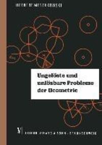 Cover: 9783322979735 | Ungelöste und unlösbare Probleme der Geometrie | Herbert Meschkowski