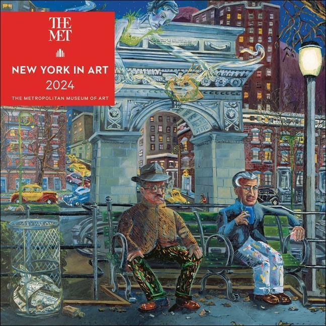 Cover: 9781419769375 | New York in Art 2024 Mini Wall Calendar | Art | Kalender | Englisch