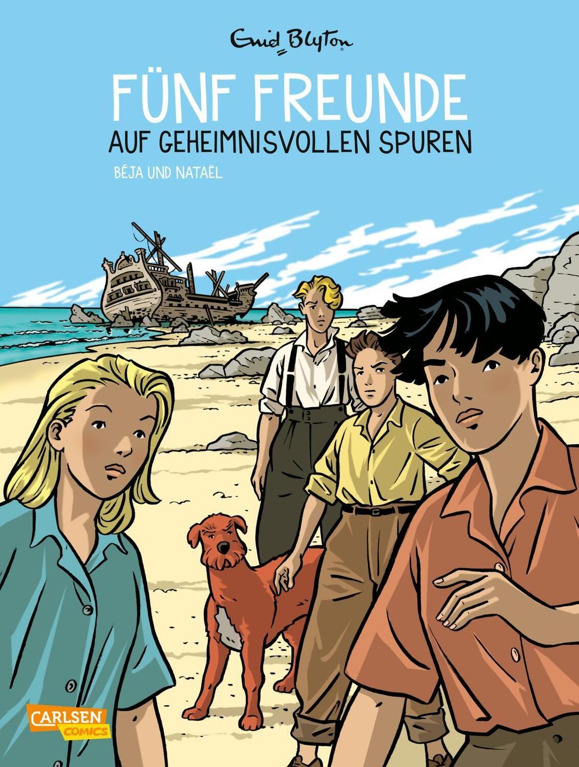 Cover: 9783551022769 | Fünf Freunde 3: Fünf Freunde auf geheimnisvollen Spuren | Kindercomic