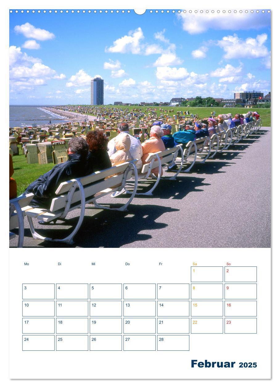 Bild: 9783435976058 | Vielseitiges Büsum (Wandkalender 2025 DIN A2 hoch), CALVENDO...