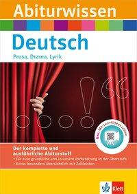 Cover: 9783129493090 | Abiturwissen Deutsch: Prosa, Drama, Lyrik | Claus Gigl | Taschenbuch