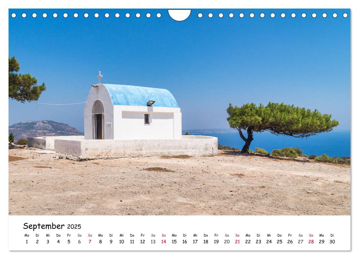 Bild: 9783435079674 | Kos 2025 (Wandkalender 2025 DIN A4 quer), CALVENDO Monatskalender