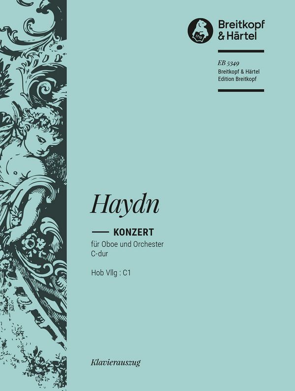 Cover: 9790004163979 | Concerto For Oboe In C | JOSEPH HAYDN | Klavierauszug | 2018