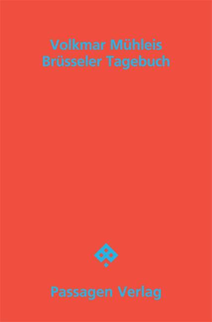 Cover: 9783709205310 | Brüsseler Tagebuch | Volkmar Mühleis | Taschenbuch | 96 S. | Deutsch