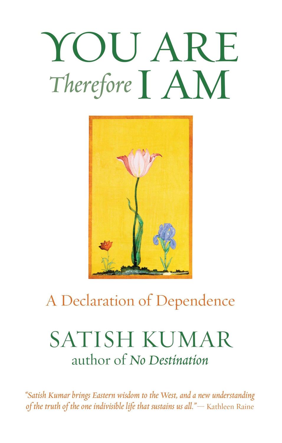 Cover: 9781903998182 | You are Therefore I am | A Declaration of Dependence | Satish Kumar