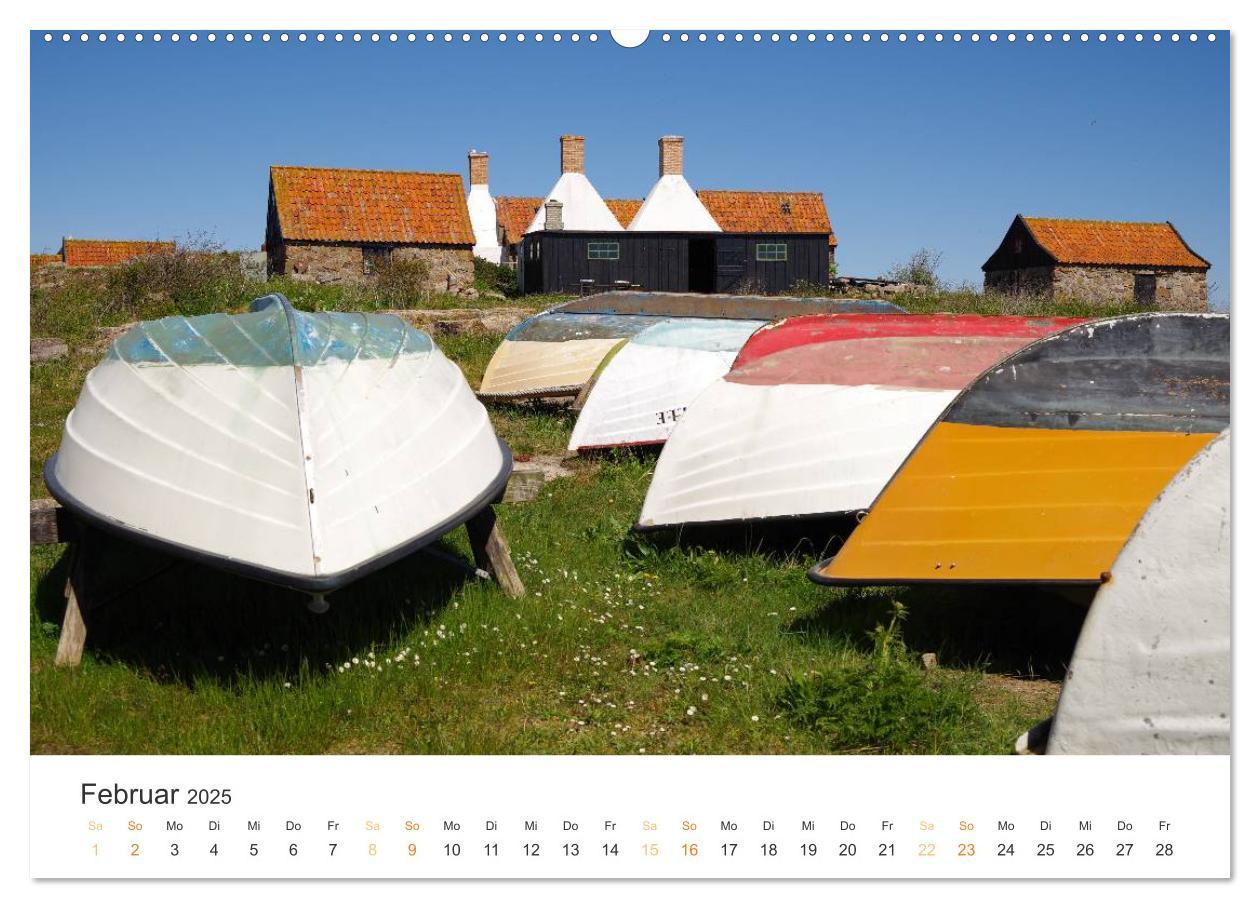 Bild: 9783435686780 | Bornholm Pur (hochwertiger Premium Wandkalender 2025 DIN A2 quer),...