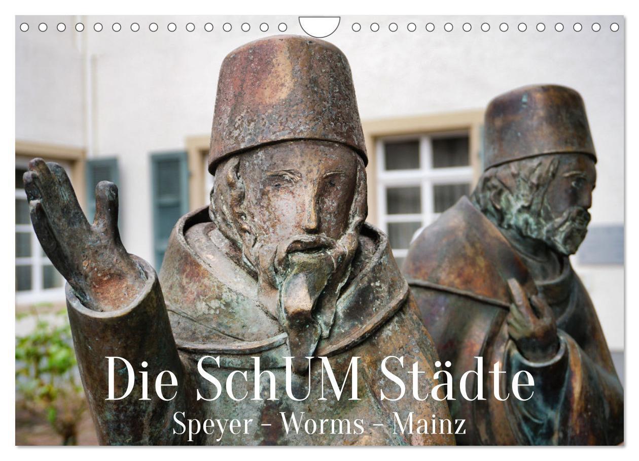 Cover: 9783675922174 | Die SchUM Städte Speyer, Worms, Mainz (Wandkalender 2024 DIN A4...