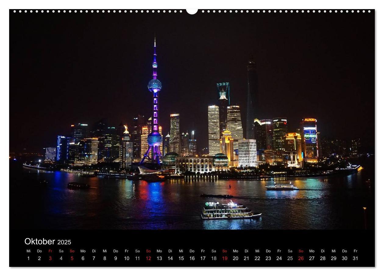 Bild: 9783435544349 | China 2025 - Metropolen und Landschaften (Wandkalender 2025 DIN A2...