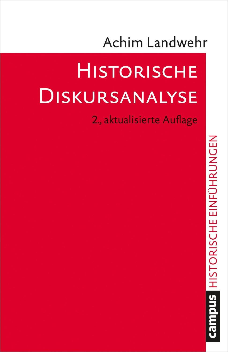 Cover: 9783593508658 | Historische Diskursanalyse | Achim Landwehr | Taschenbuch | Deutsch