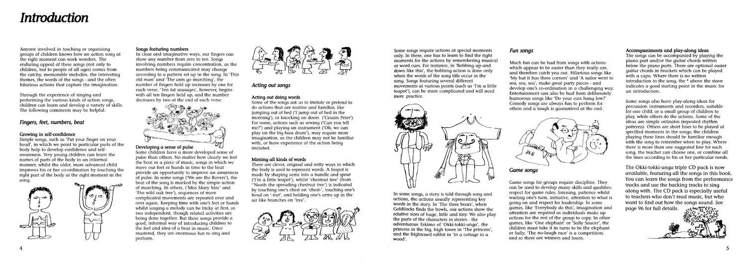 Bild: 9780713640786 | Okki-Tokki-Unga | Action Songs for Children | Taschenbuch | Songbooks