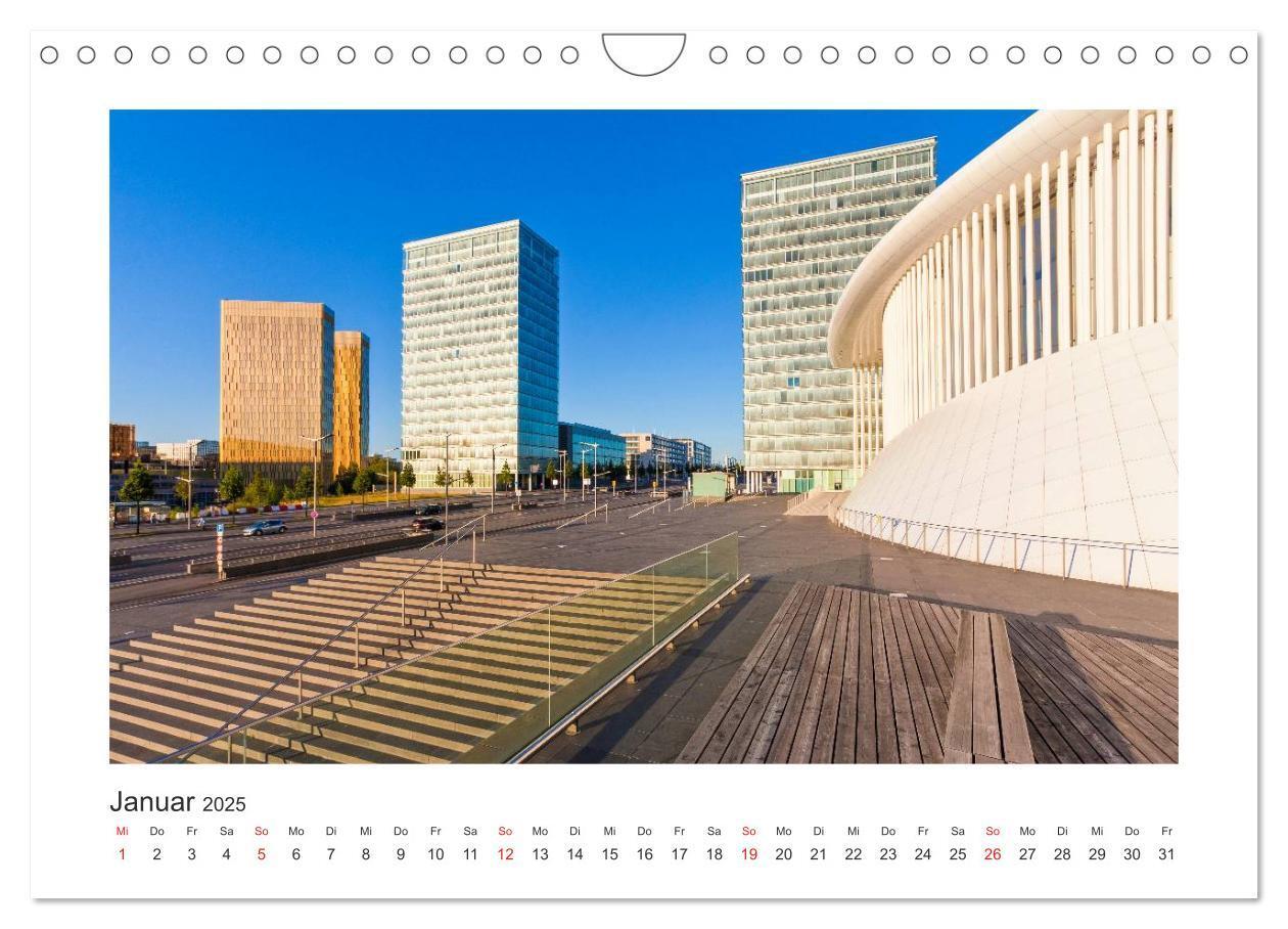 Bild: 9783435592586 | LUXEMBURG Stadt der Kontraste (Wandkalender 2025 DIN A4 quer),...