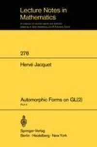 Cover: 9783540059318 | Automorphic Forms on GL (2) | Part 2 | H. Jacquet | Taschenbuch