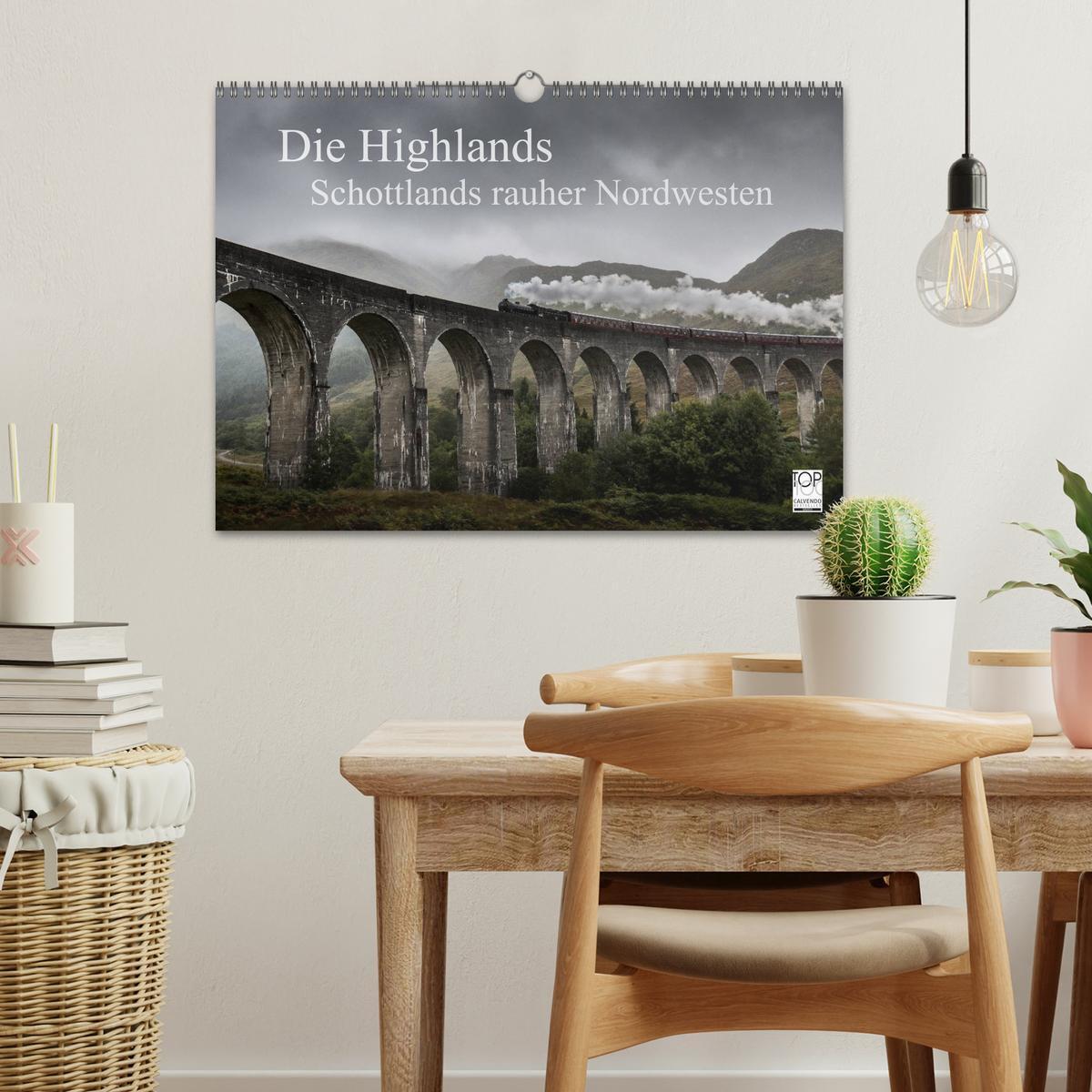 Bild: 9783435539130 | Die Highlands - Schottlands rauher Nordwesten (Wandkalender 2025...