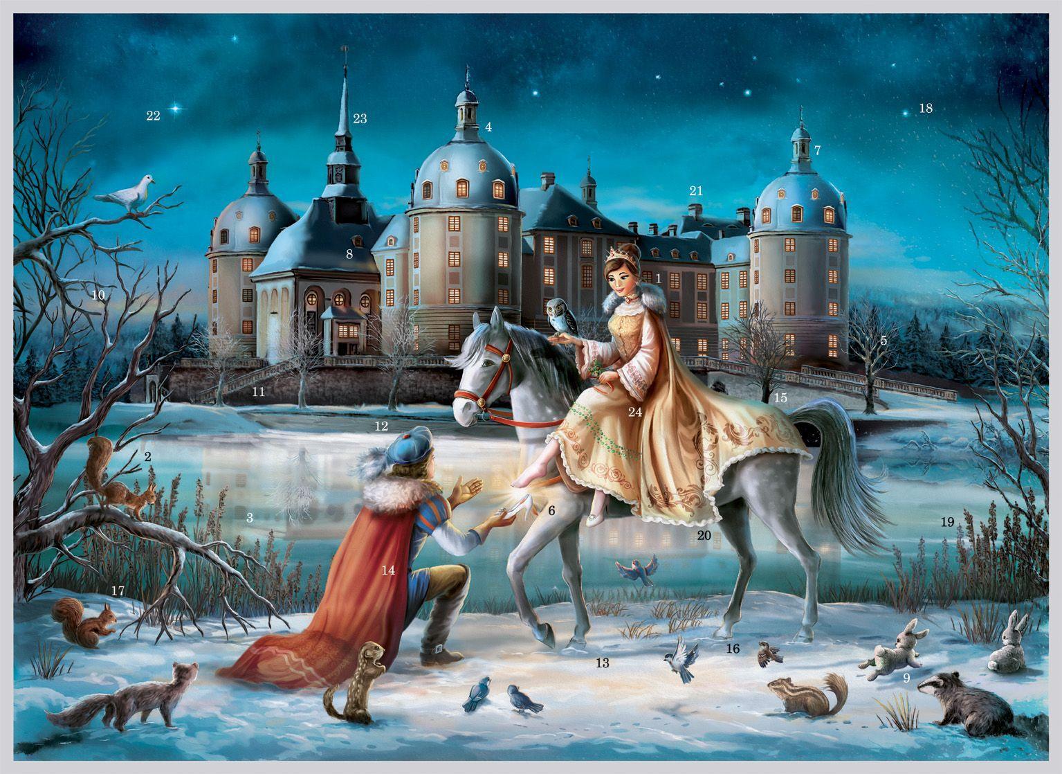 Cover: 4025985993303 | Adventskalender "Moritzburg" | Papier-Adventskalender | Hajduk